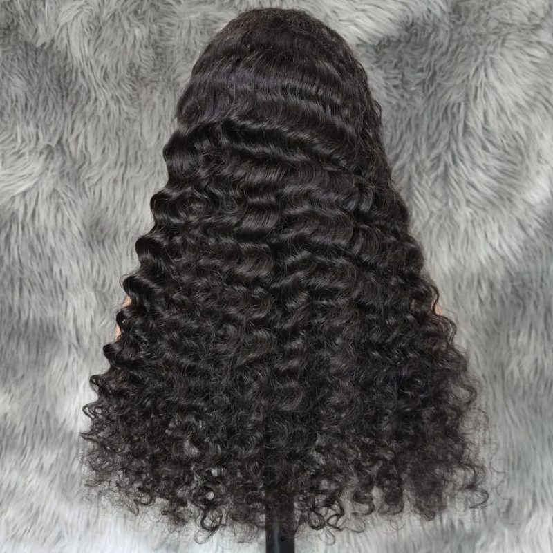 LIVIA 13x4 HD Lace Frontal  Loose Deep Wave Full Size™ Human Hair All Pre Styled Wig
