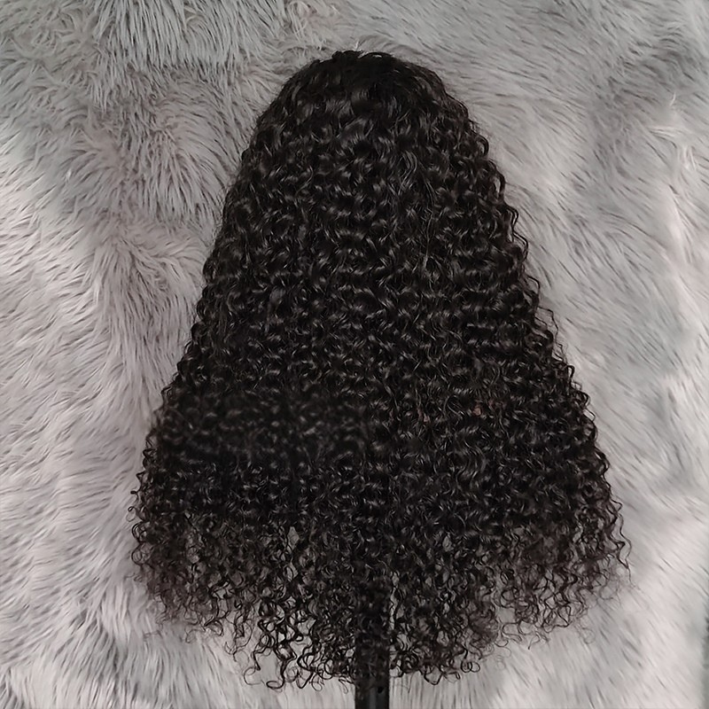LIVIA Full Size? Glueless 5x5 HD Lace Water Wave Wig Natural Black All Pre Styled Wig