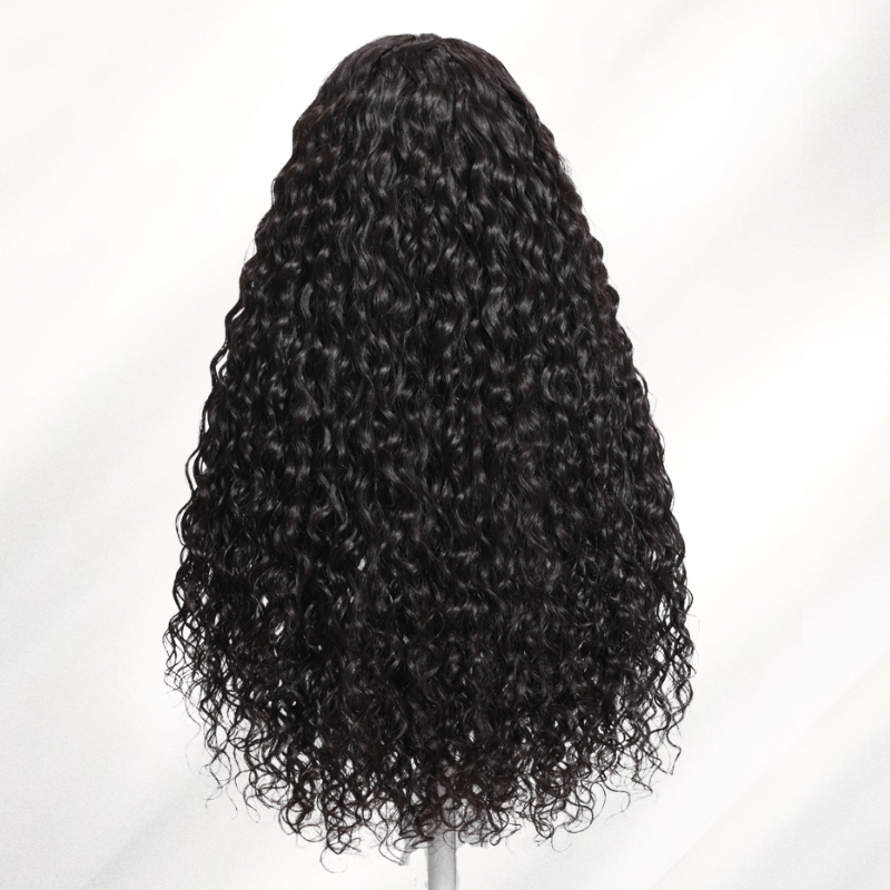 LIVIA Full Size? Water Wave 13x6 HD Lace Frontal Human Hair All Pre Styled Wig