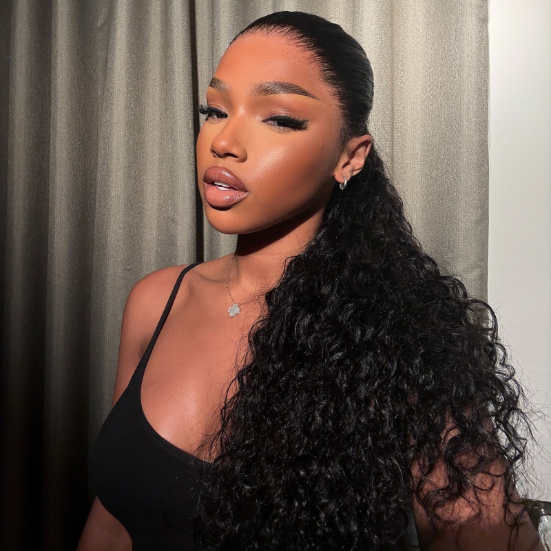 LIVIA Full Size? Water Wave 13x6 HD Lace Frontal Human Hair All Pre Styled Wig