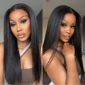 LIVIA Full Size? Kinky Straight 13x6 HD Lace Frontal All Pre Styled Wig