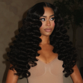 LIVIA 13x4 HD Lace Frontal  Loose Deep Wave Full Size™ Human Hair All Pre Styled Wig