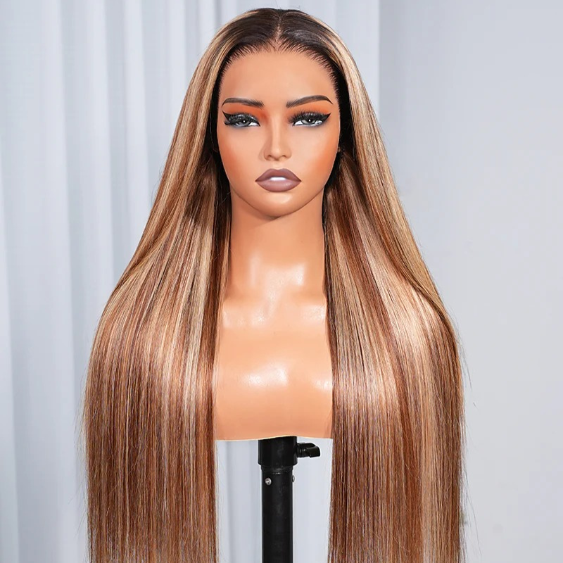 LIVIA Full Size? 13x6 HD Lace Frontal Hairstyles Nine Balayage Highlight All Pre Styled Wig