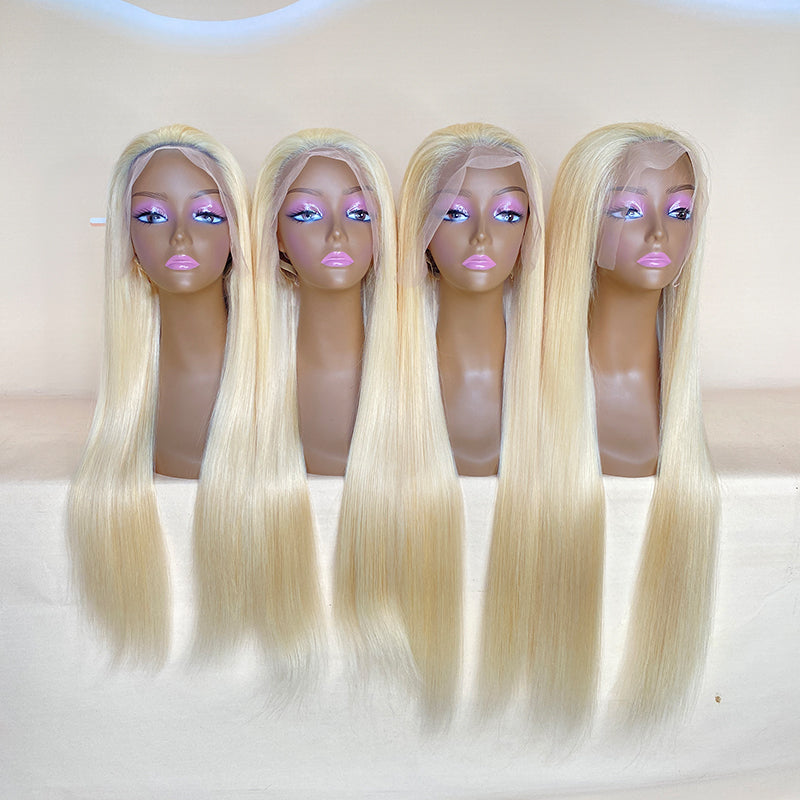 LIVIA 2 PCS 13x6 HD Lace Frontal Straight Body Wave All Pre Styled Color Wig Wholesale Package Deal