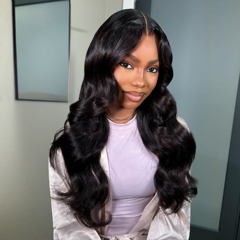 LIVIA  Pre Styled Loose Body Wave 5x5 HD Lace Glueless Wig Human Virgin Hair