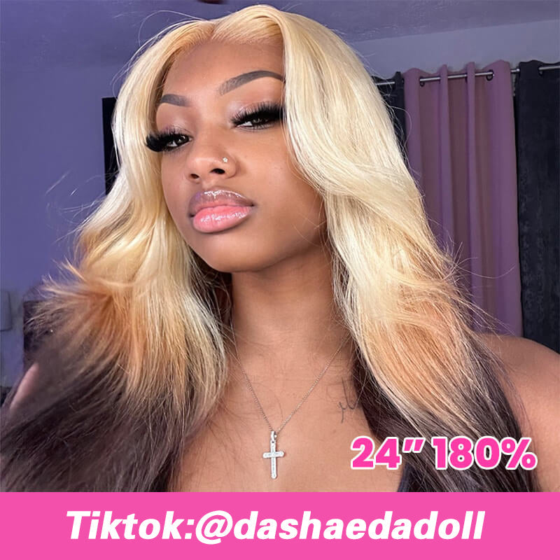 LIVIA New Arrival Full Size? 613 Blonde Brown HD Lace Frontal Loose Body Wave Wigs