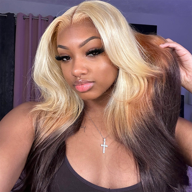 LIVIA New Arrival Full Size? 613 Blonde Brown HD Lace Frontal Loose Body Wave Wigs