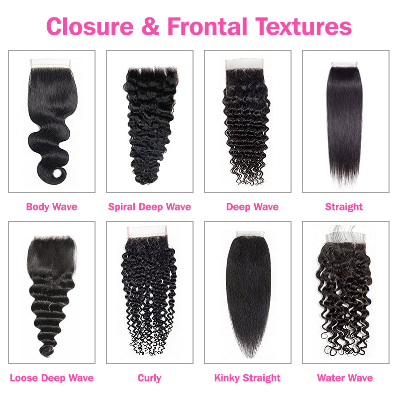 LIVIA HAIR 9 PCS 18-30 Inch Bundles With 3 PCS 5x5 HD Lace Closure Wholesale Package Deal