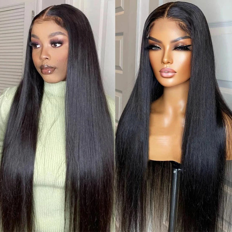 LIVIA Pre Styled Body Wave/Straight 5x5 HD Glueless Lace Wig Human Virgin Hair