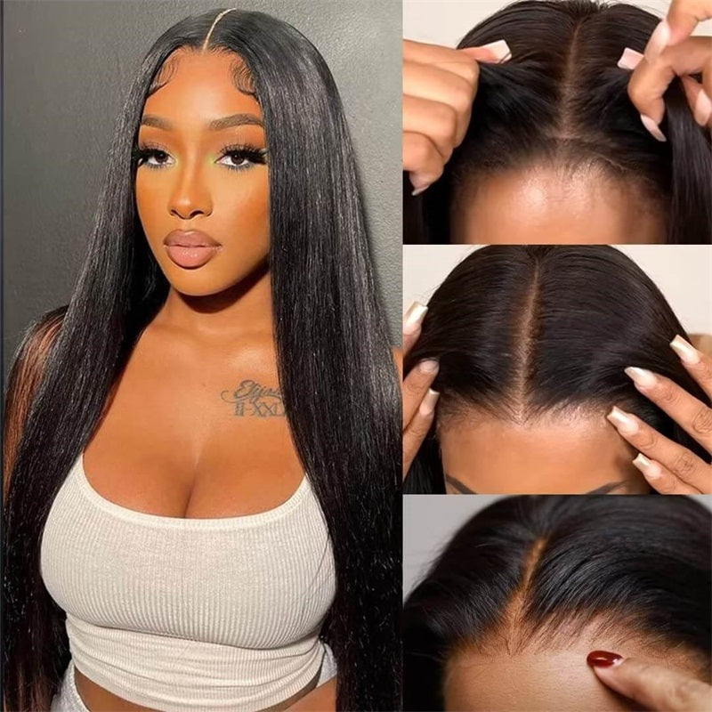 LIVIA Pre Styled Body Wave/Straight 5x5 HD Glueless Lace Wig Human Virgin Hair