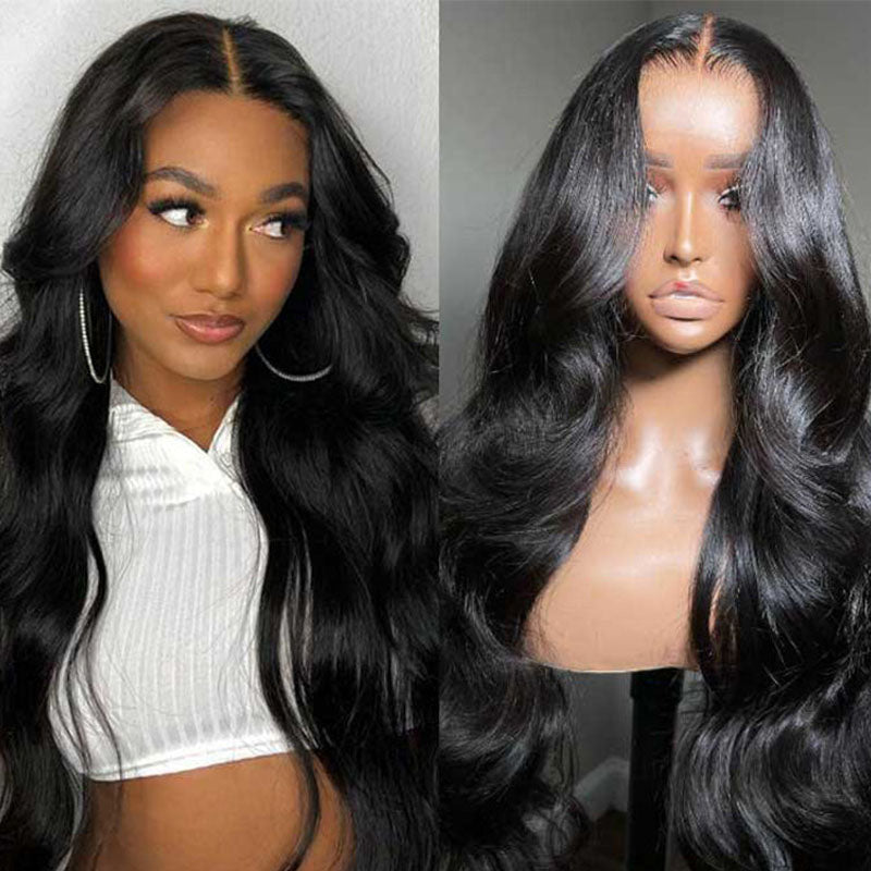 LIVIA  Pre Styled Loose Body Wave 5x5 HD Lace Glueless Wig Human Virgin Hair