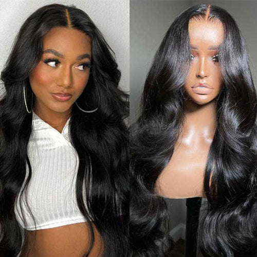 LIVIA  Pre Styled Loose Body Wave 5x5 HD Lace Glueless Wig Human Virgin Hair