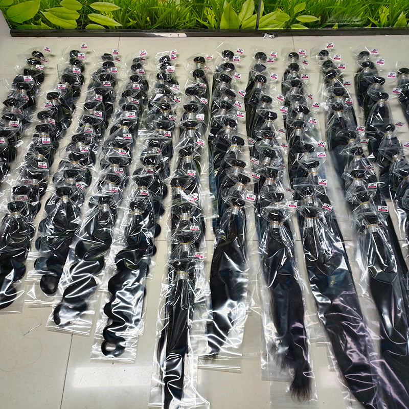 LIVIA 15 PCS Bundles Natural Black Body Wave Virgin Hair Wholesale Package Deal