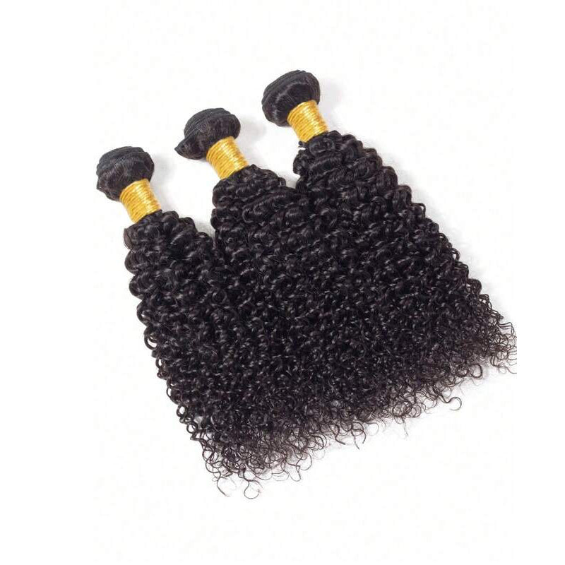 LIVIA Curly 3 Pcs Bundles Natural Black Human Virgin Hair