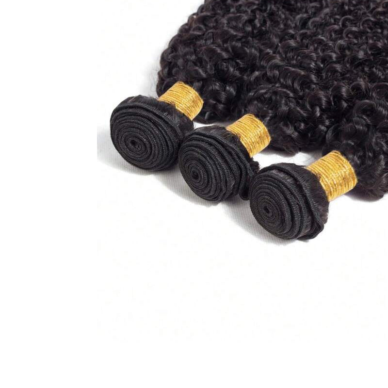 LIVIA Curly 3 Pcs Bundles Natural Black Human Virgin Hair