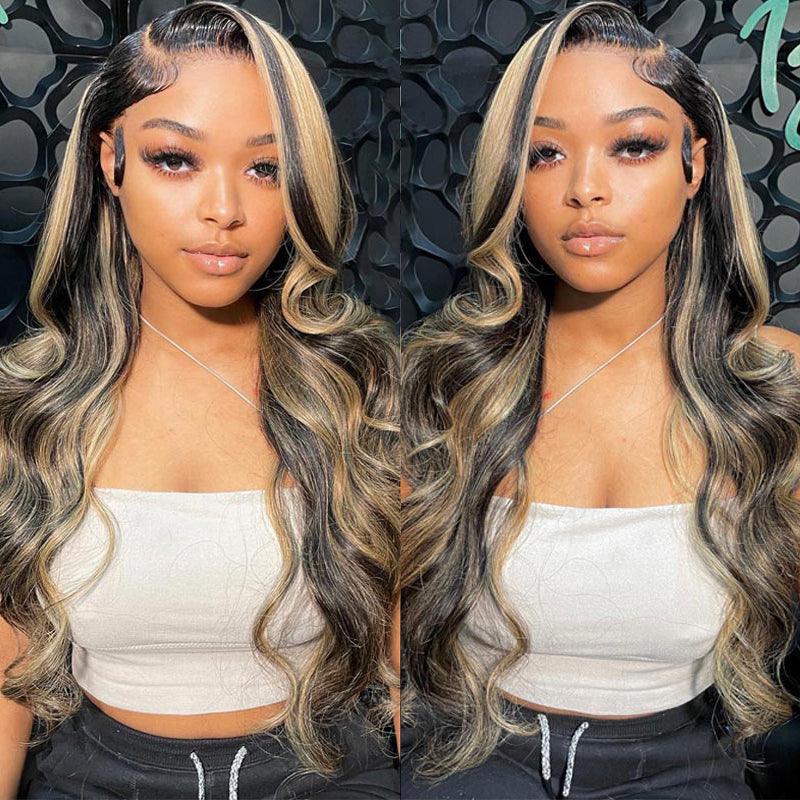 LIVIA Full Size™ 13x6 HD Lace Frontal Balayage Highlight Loose Body Wave All Pre Styled Wig