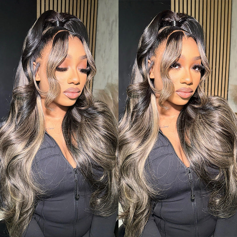 LIVIA Full Size™ 13x6 HD Lace Frontal Balayage Highlight Loose Body Wave All Pre Styled Wig