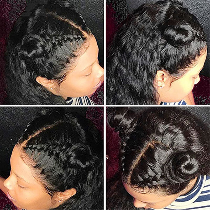 LIVIA Loose Deep Wave Full HD Lace Wig 14-30 Inch Natural Black Human Hair Pre Bleached Knots Wig