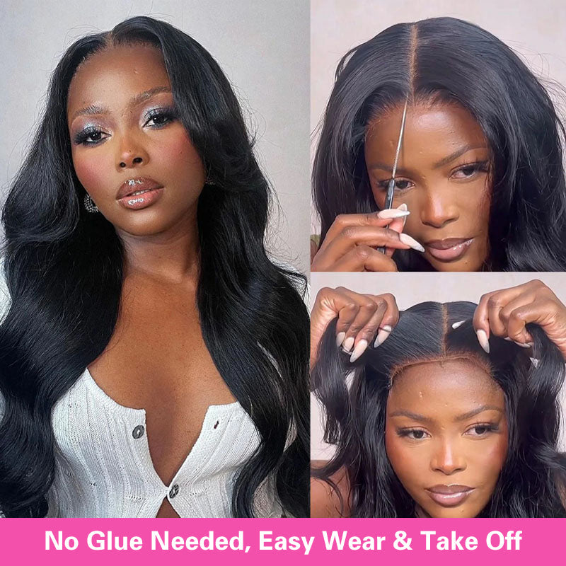 LIVIA  Pre Styled Loose Body Wave 5x5 HD Lace Glueless Wig Human Virgin Hair