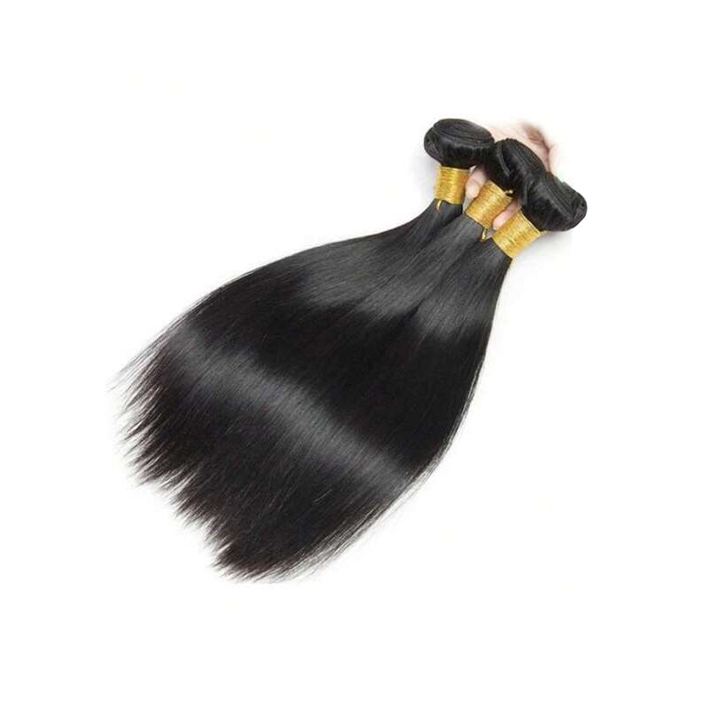 LIVIA Straight 3 Pcs Bundles Natural Black Human Hair