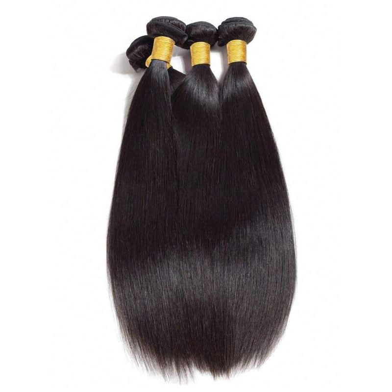 LIVIA Straight 4 Pcs Bundles Natural Color Human Hair
